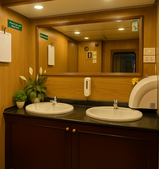 Sapaly Express Train Washing Area